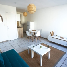 Bourges, appartement meublé deux pièces avec parking